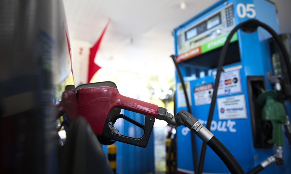 Diesel Centro-Oeste Gasolina preço nos combustíveis