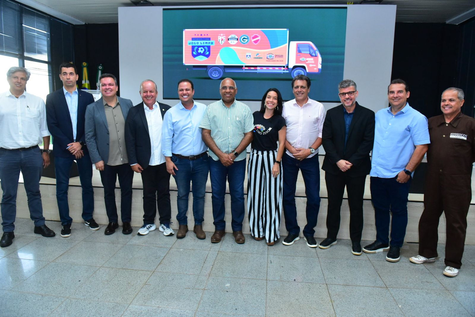 Projeto Jogo Limpo leva conscientização aos estádios durante partidas do Campeonato Goiano