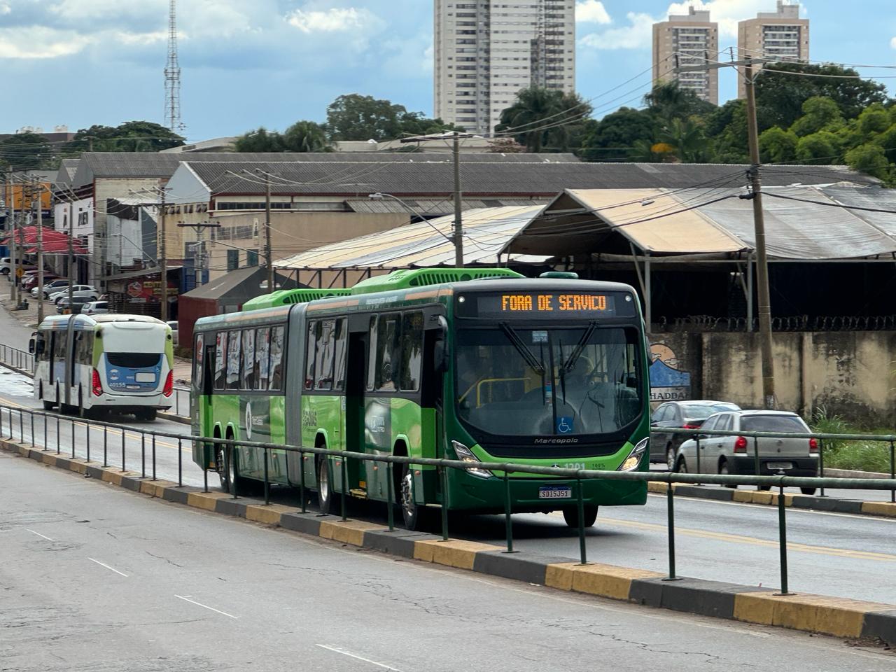 Ônibus elétrico passa por fase de análise operacional: última etapa antes de receber passageiros. Foto: Edinan Ferreira