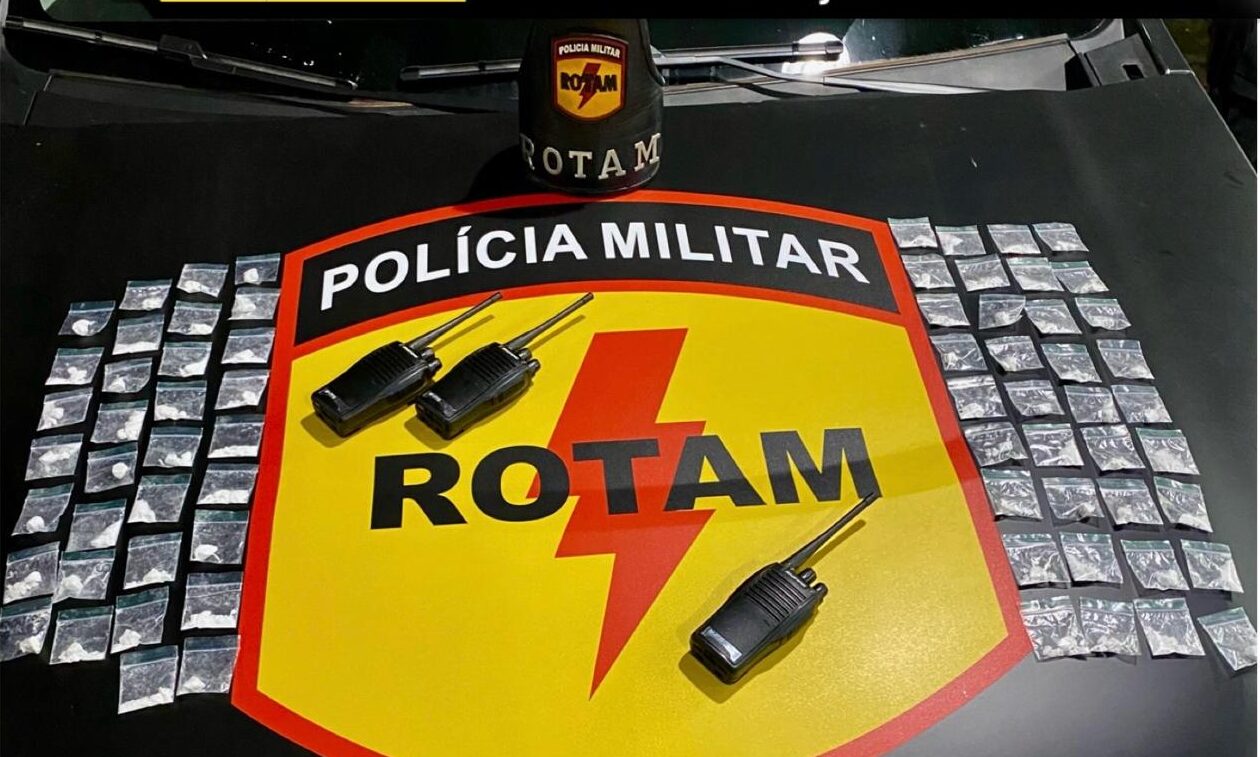 Equipes da ROTAM prendem grupo especializado em arrombamentos a estabelecimentos após ação conjunta de inteligência. Foto: Divulgação