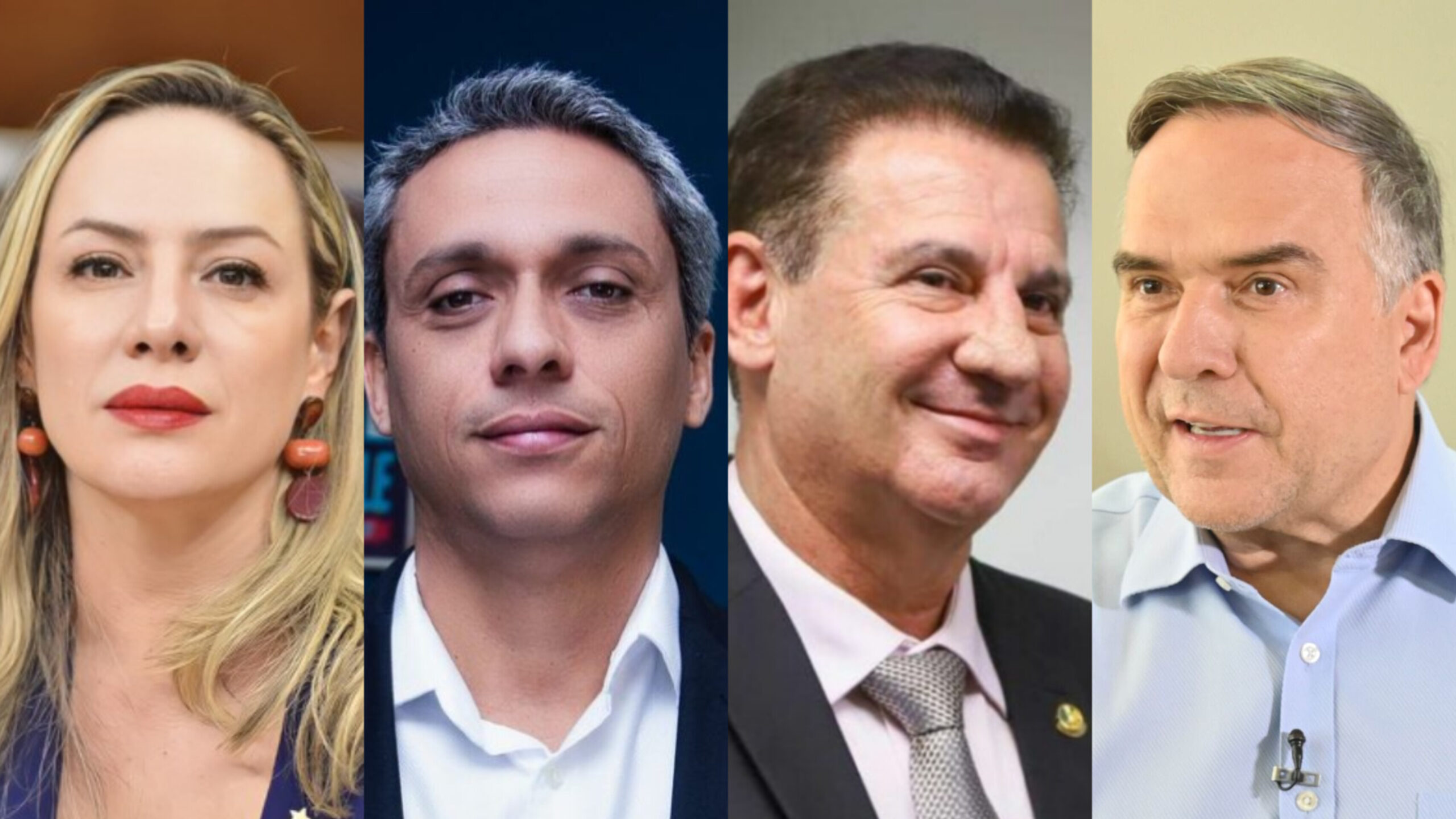 Adriana, Gayer, Mabel e Vanderlan: a cara da eleição em Goiânia