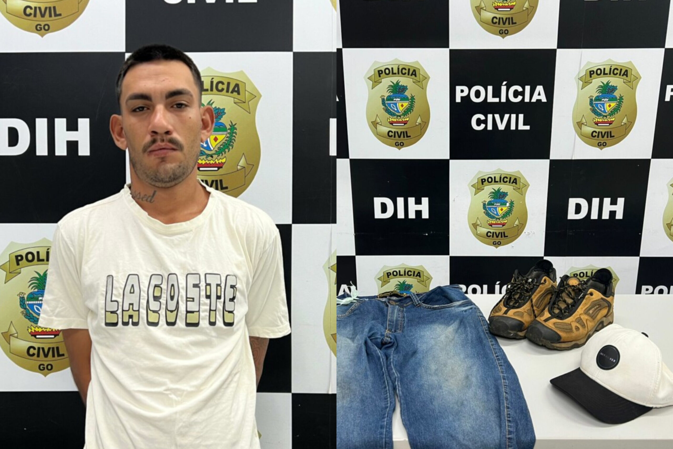 Suspeito de homicídio em Goiânia é preso pela Polícia Civil