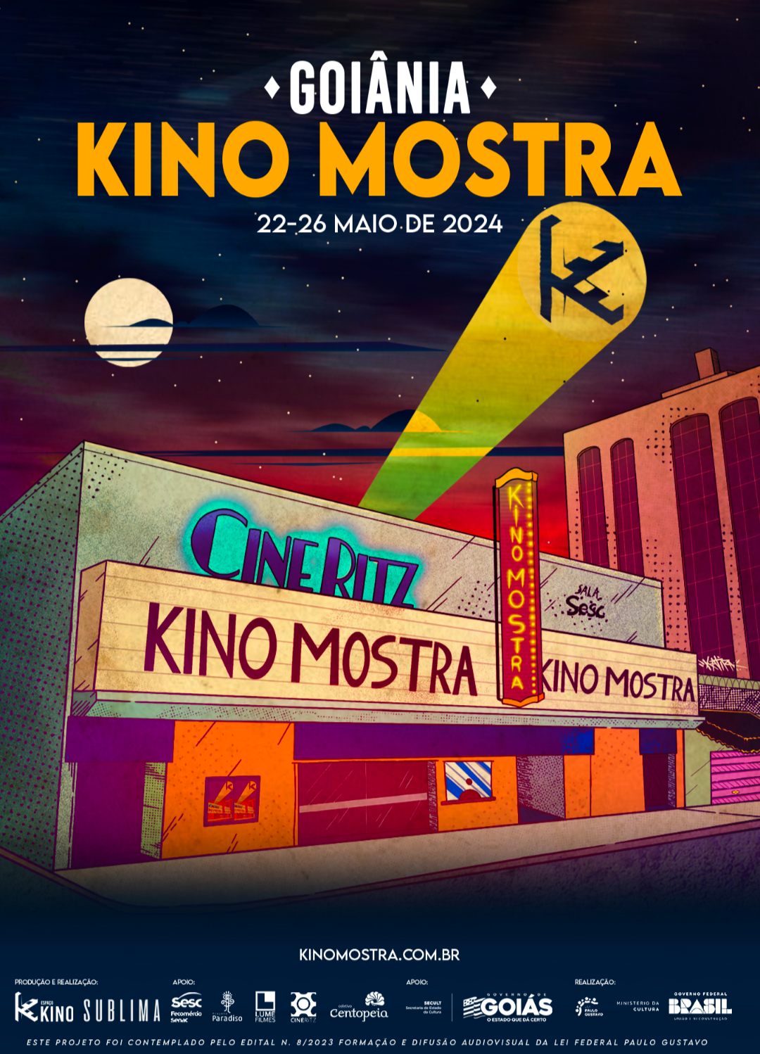 Goiânia Kino Mostra promove incentivo à produção cinematográfica em Goiás