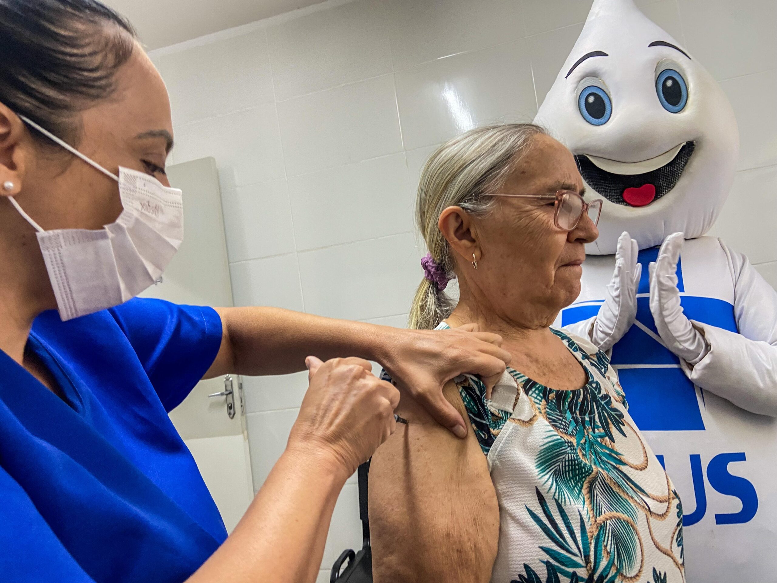 Dia D contra Influenza: 55 mil vacinas aplicadas em Goiás