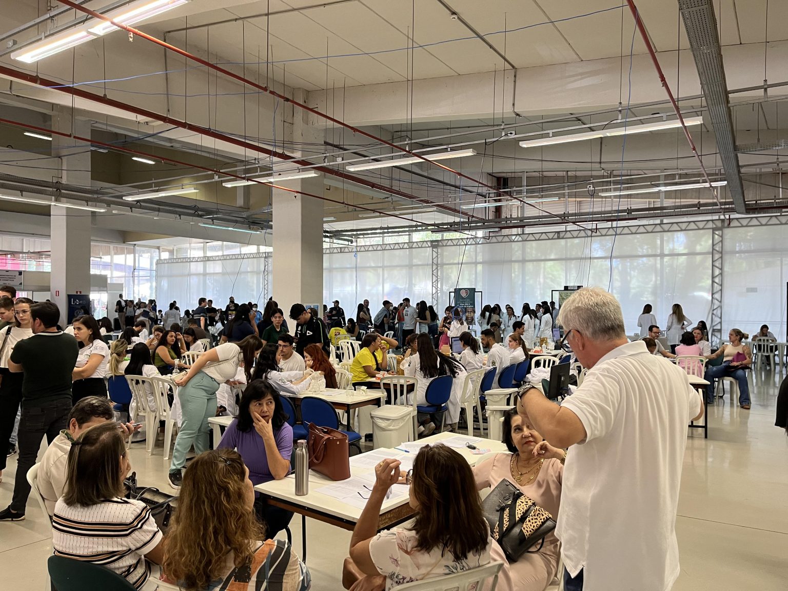 Estação de atendimento de saúde. Foto: Divulgação PUCGO