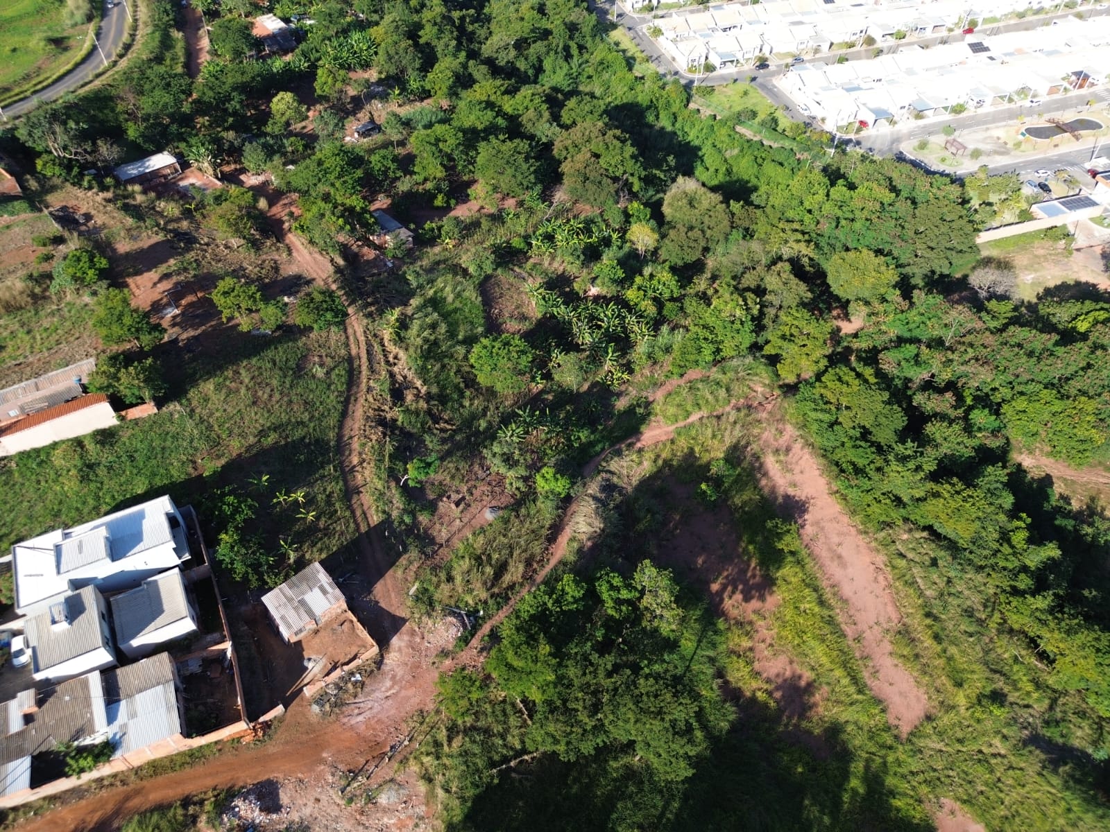 Amma aplica 15 autos de infração durante operação que já dura 15 dias em Área de Preservação Permanente (APP), próximo ao Córrego Pedreira. Fotos: Amma