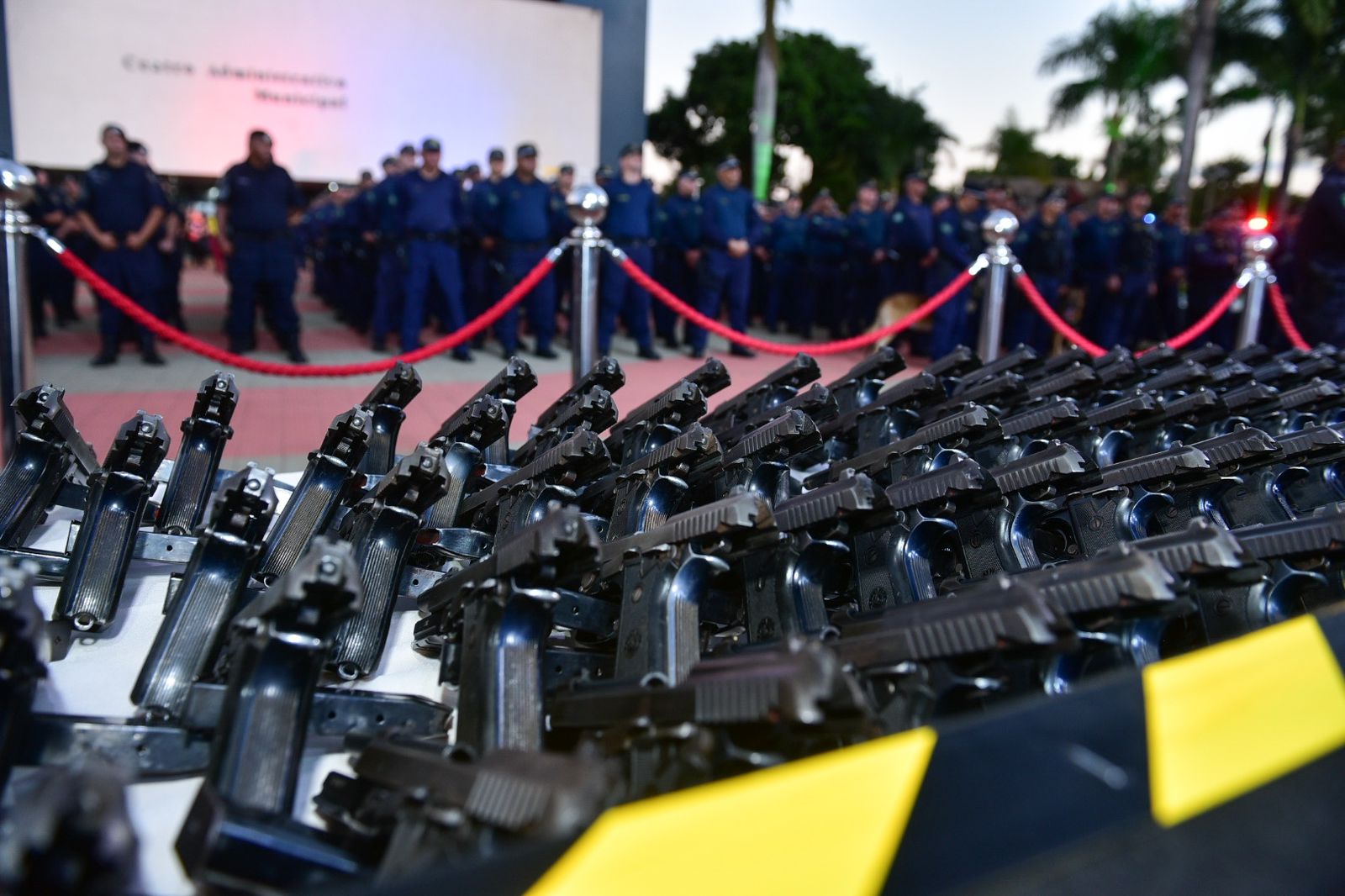 GCM recebe doação de armas e munições para reforçar segurança