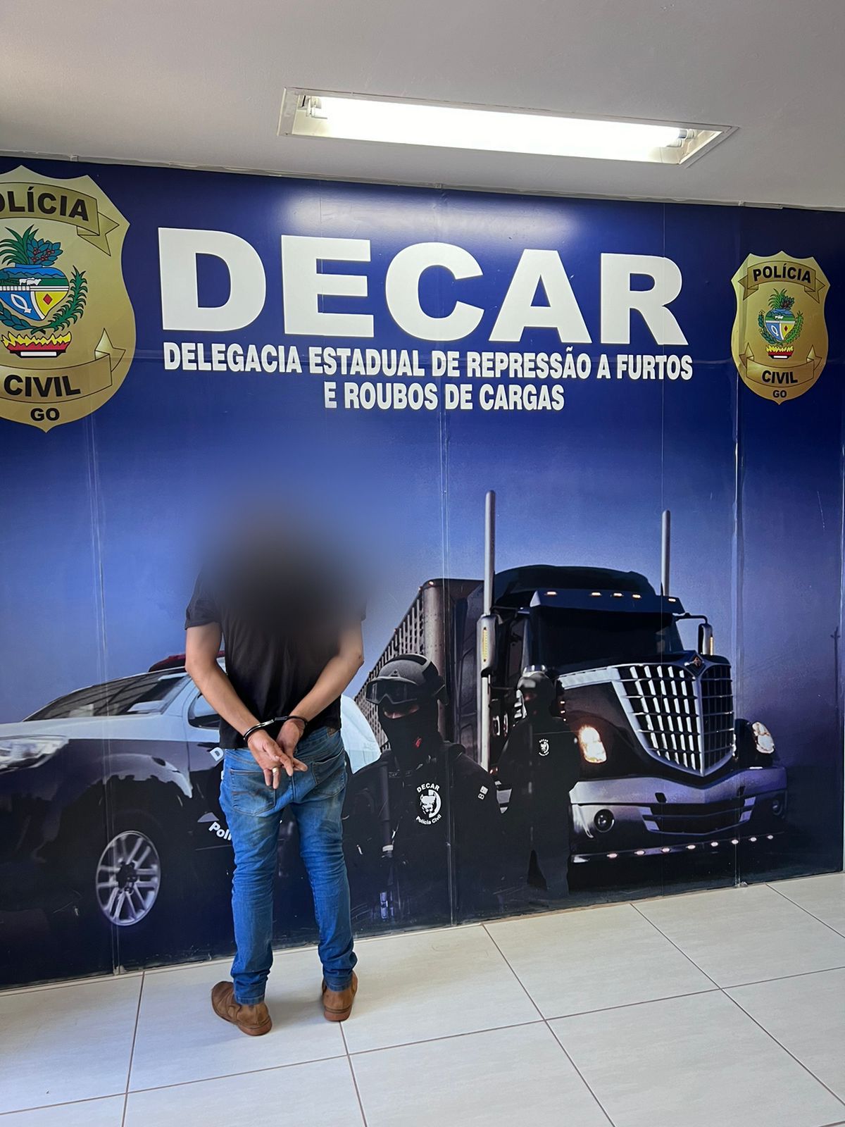 Receptador de máquina agrícola roubada é preso em Goiás