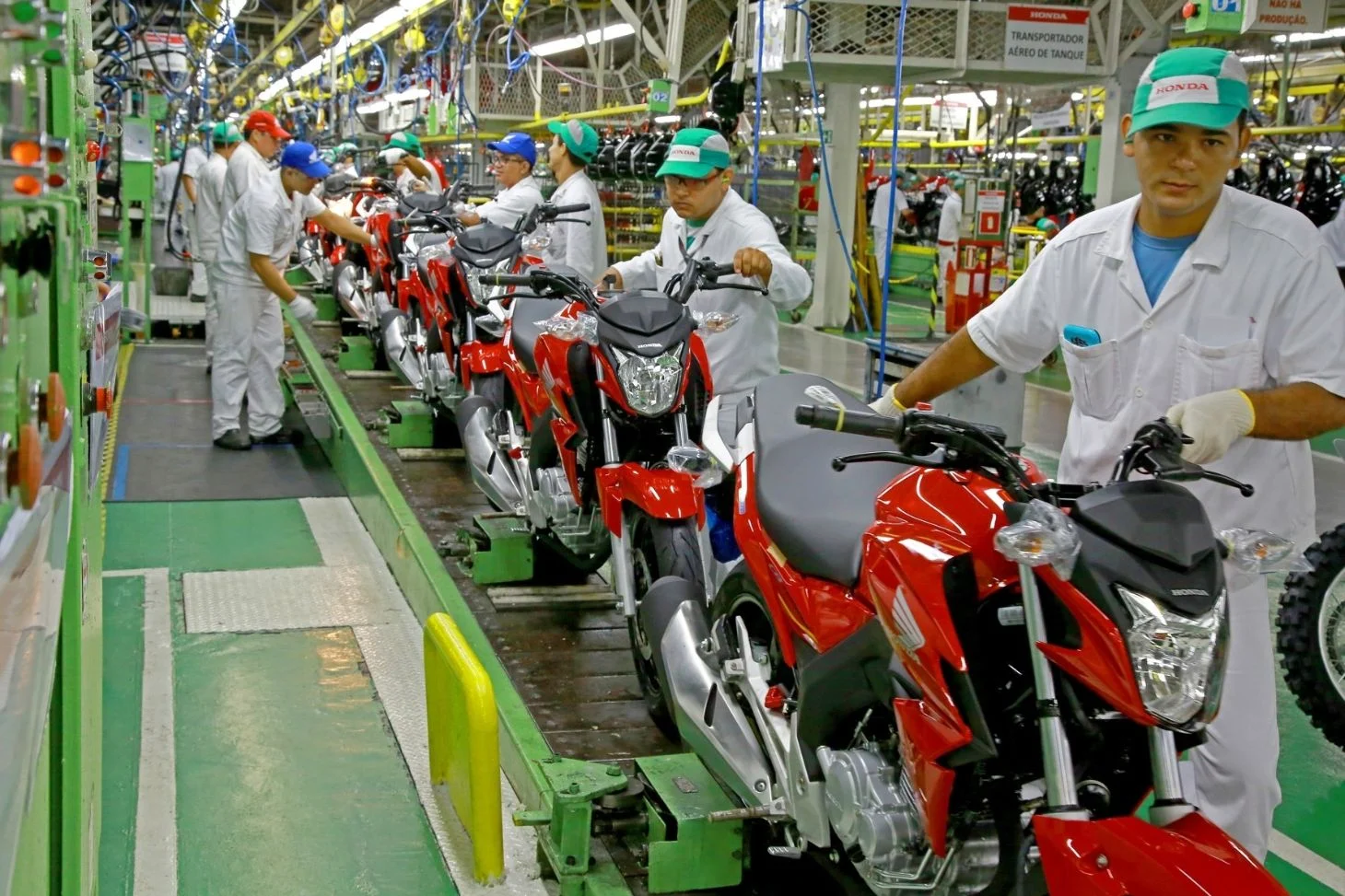 Produção de motocicletas registra alta de 17% no primeiro quadrimestre