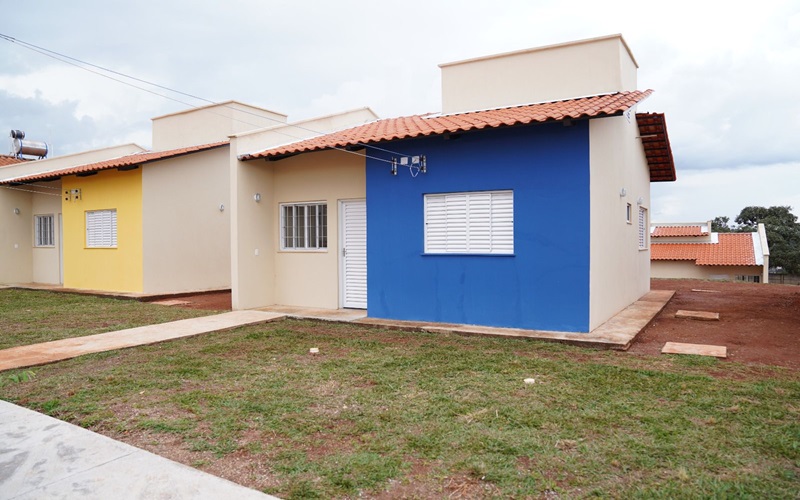 O programa de casas a custo zero está presente em 144 municípios goianos. Foto: Edgard Soares/Octacílio Queiroz