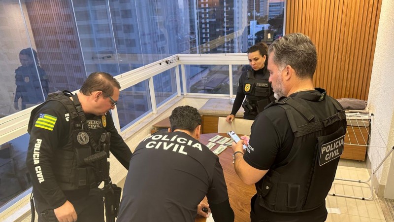 Operação Dilúvio Moral cumpre mandados em Goiás e São Paulo. Foto Divulgação