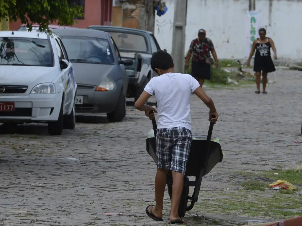 Estados de Minas Gerais, Bahia e São Paulo lideram ocorrências de trabalho infantil no país. Foto: Reprodução