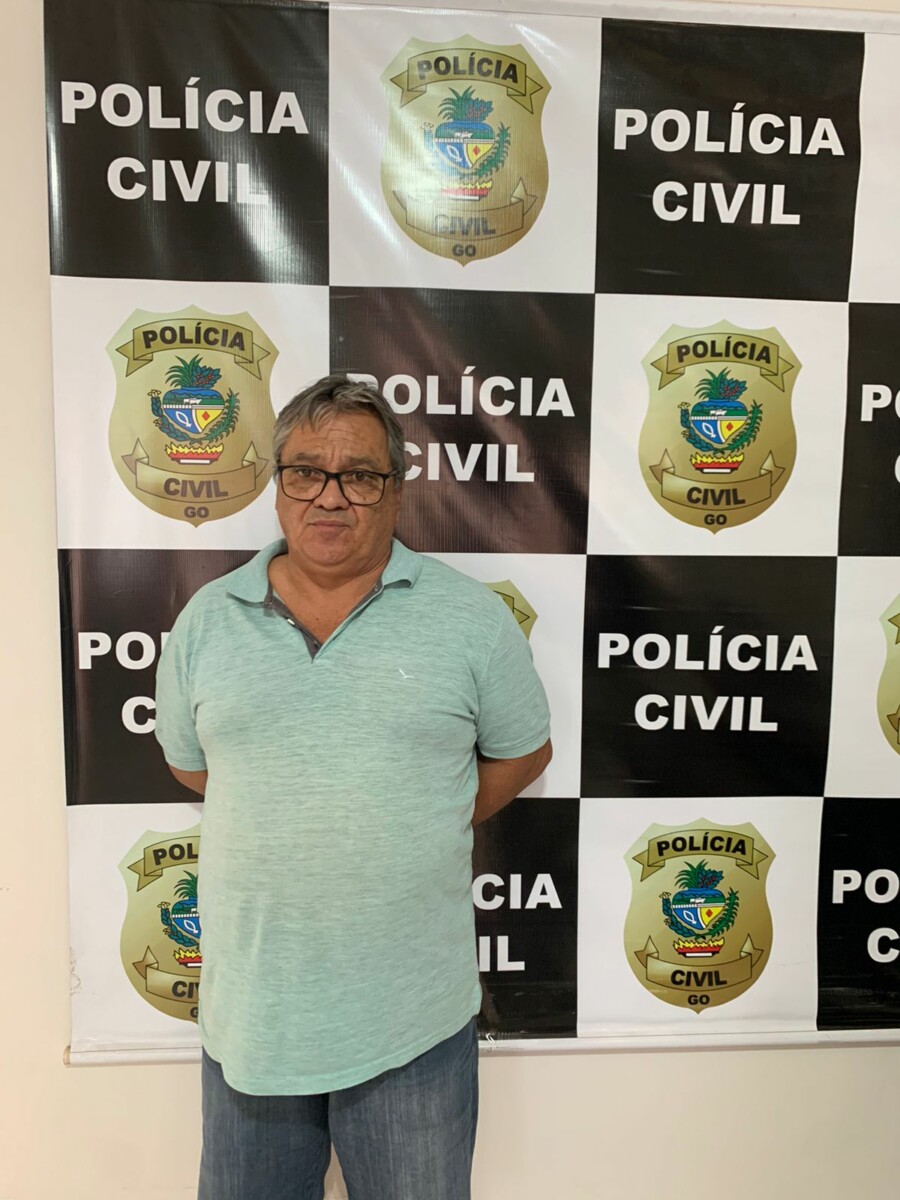 Operação Sanctus Ager cumpre mandado de prisão do líder em Catalão. Foto: Divulgação PCGO
