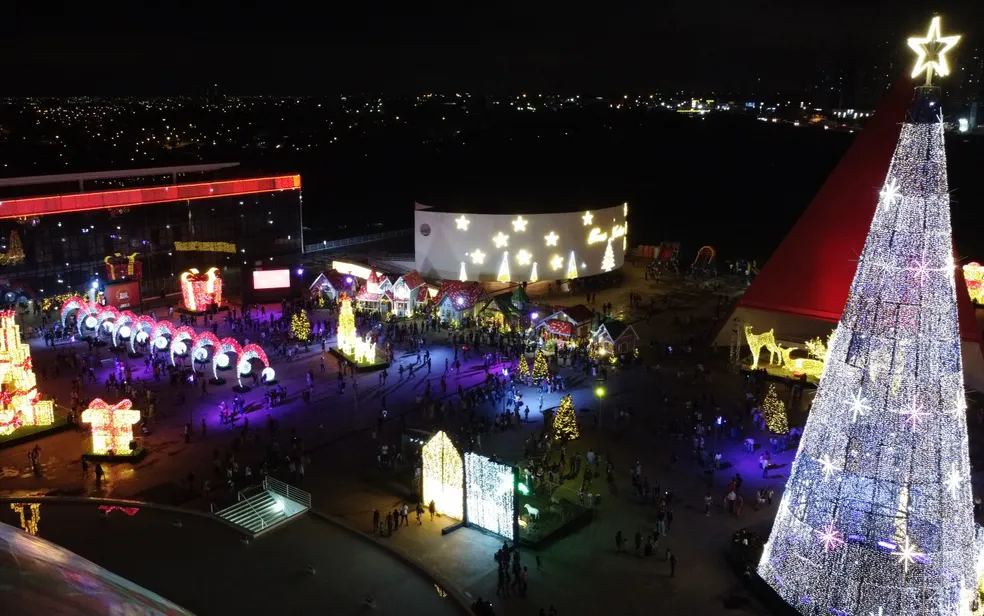 Natal do Bem, no Centro Cultural Oscar Niemeyer, em Goiânia, Goiás — Foto: Divulgação/Governo de Goiás