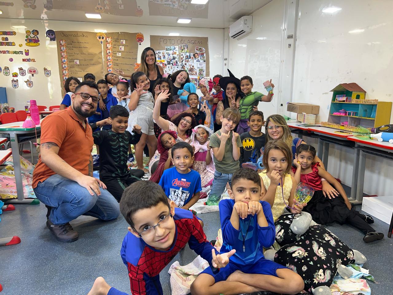 Projeto “Leitura no Travesseiro” incentiva o gosto pela literatura em escola municipal