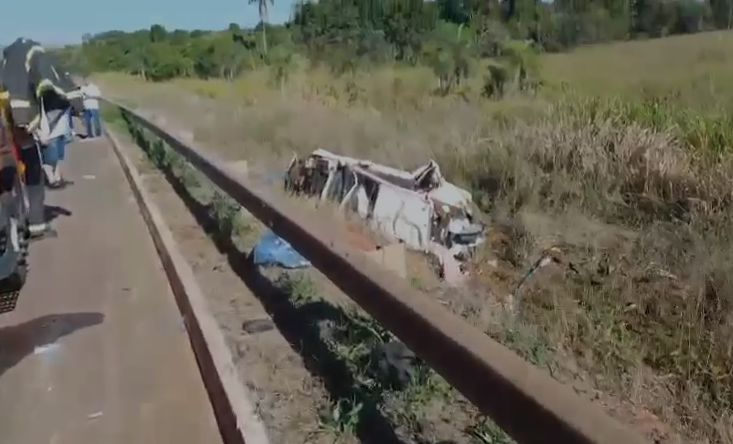 Três morrem em dois acidentes em rodovias federais nesta segunda