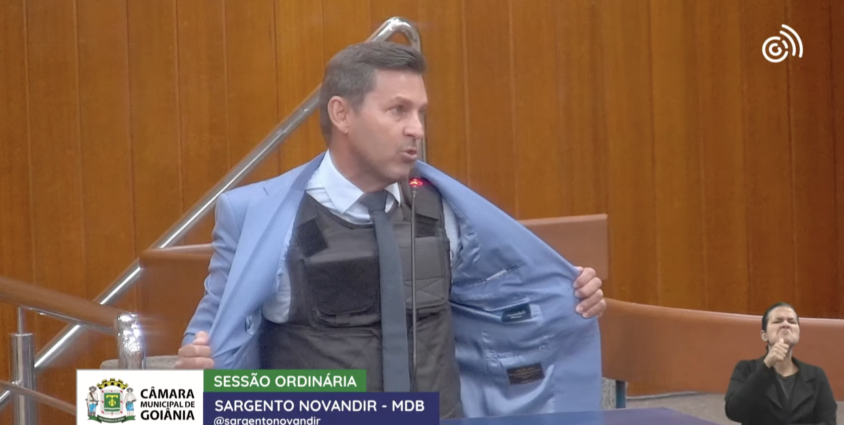 Estupro, ameaça, calúnia e difamação: Sargento Novandir apresenta denúncias contra procurador-geral