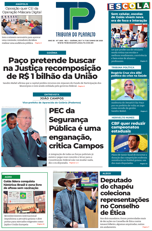 EDIÇÃO Nº 1.806 – GOIÂNIA, 1º A 7 DE JUNHO DE 2025
