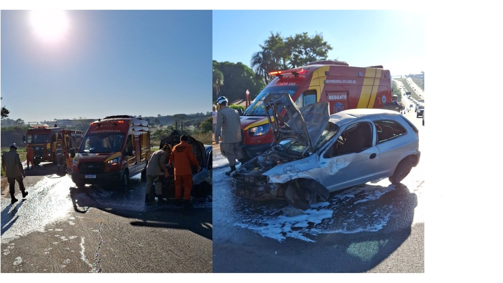 Grave acidente na BR-060 deixa motorista ferido; entenda o caso