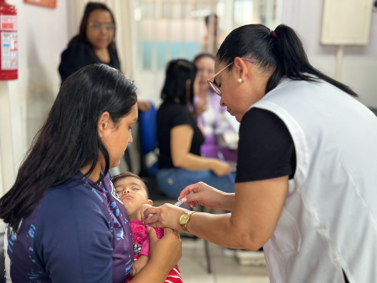 Prefeitura disponibiliza quatro salas de vacina aos fins de semana para reforçar imunização contra Influenza (Foto: Divulgação)