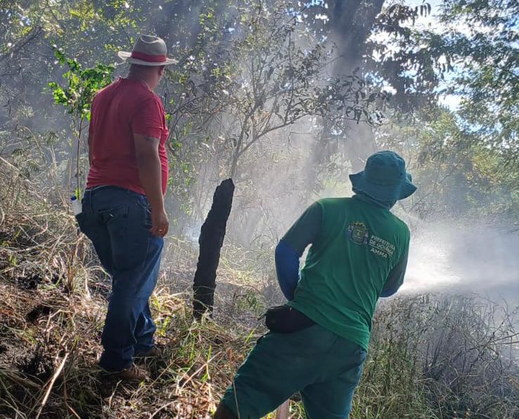 Amma reforça prevenção e alerta sobre riscos de queimadas