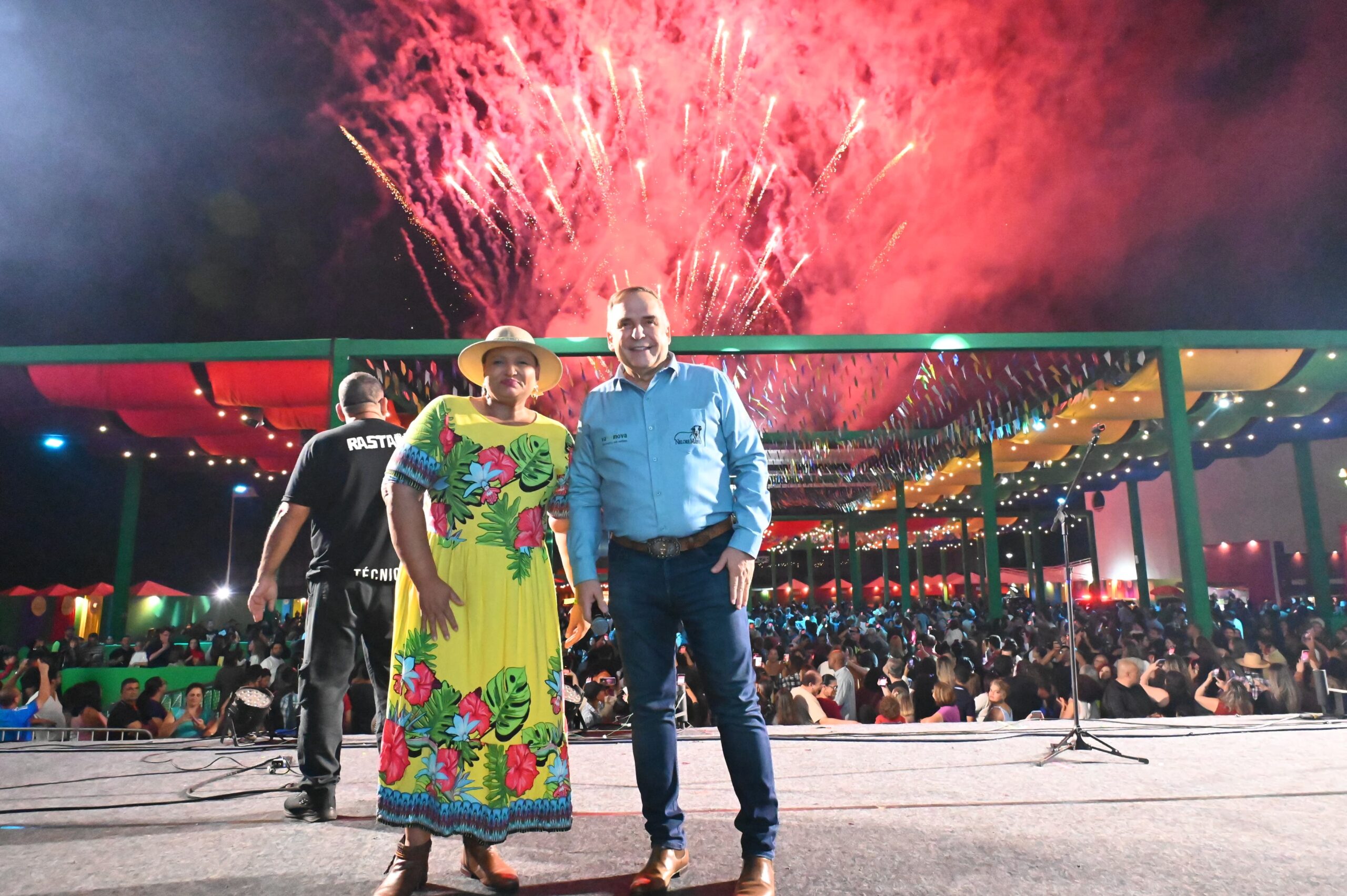 Mabel retorna à agenda presencial em abertura do Grande Arraial de Goiânia - Credito Alex Malheiros