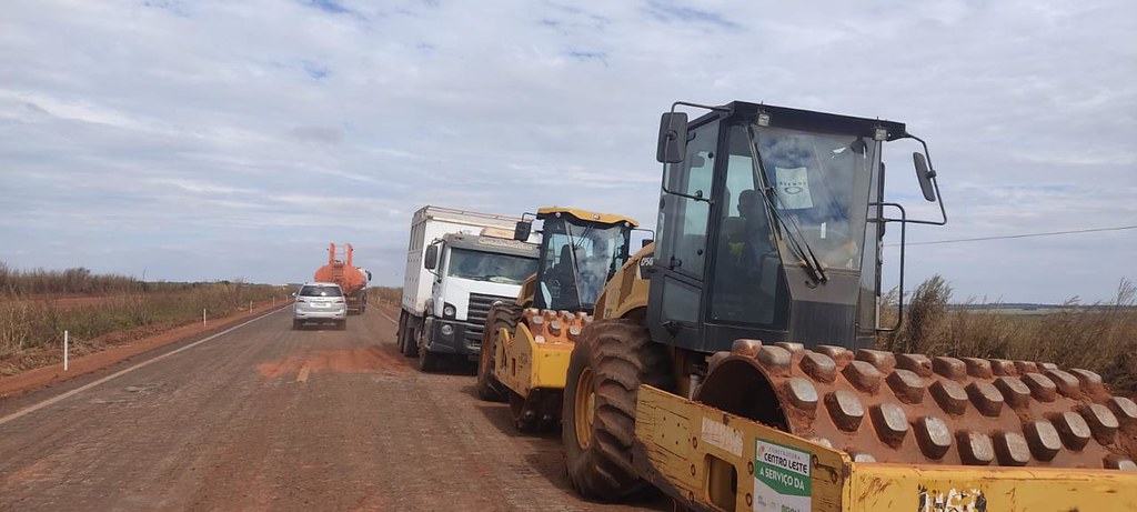 TCE-GO verifica descumprimento de normas de pavimentação em obra da GO-184