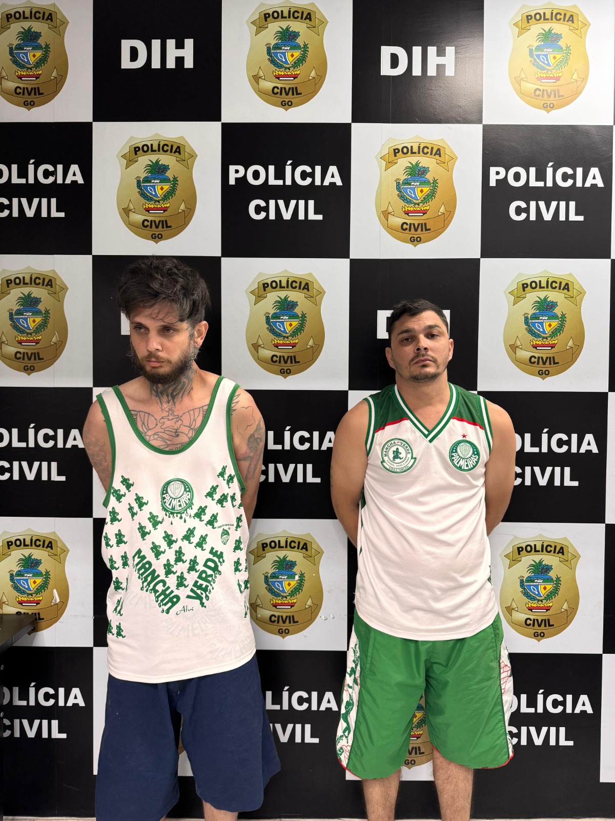 PCGO prende integrantes de torcida paulista investigados por matar torcedor em Goiânia