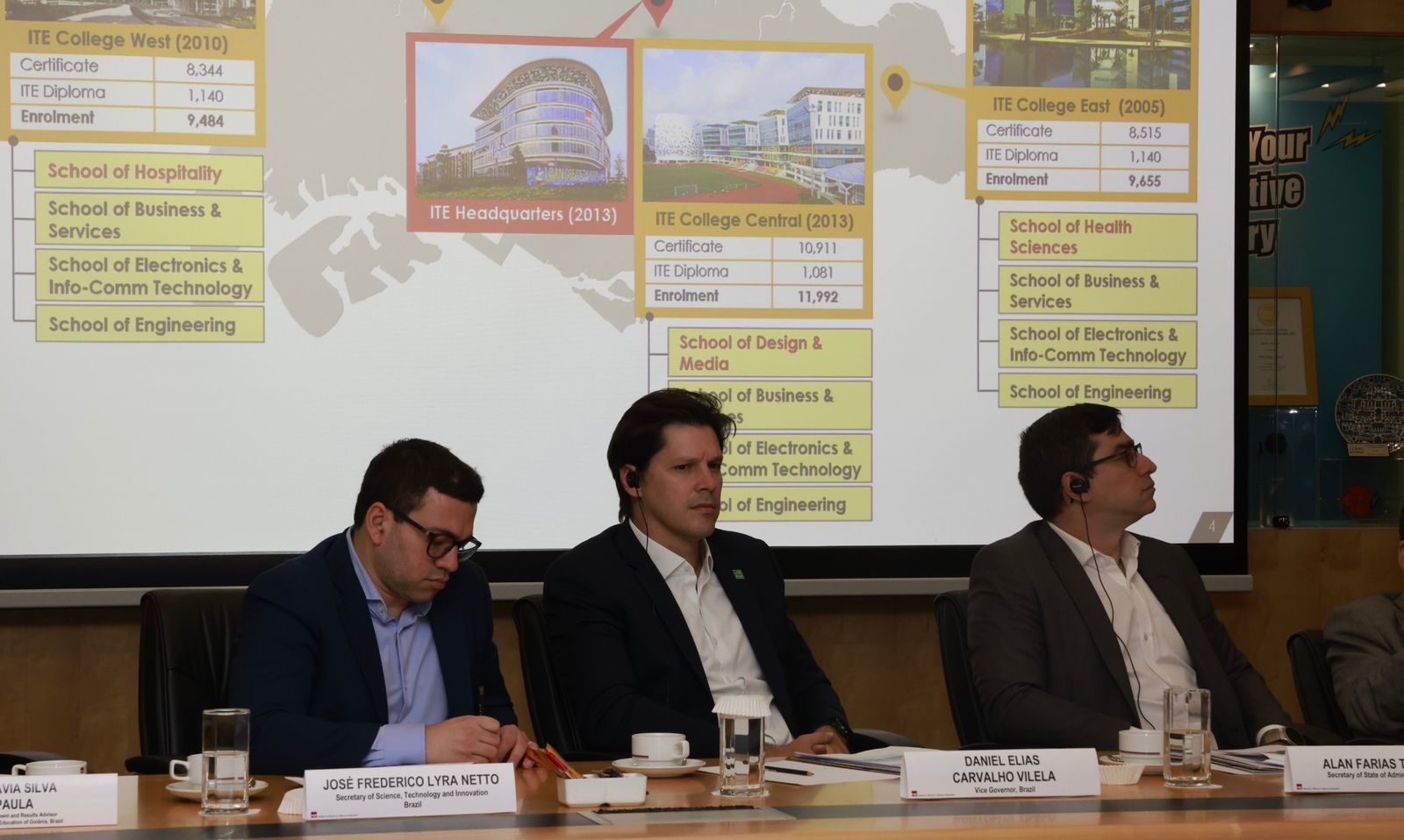 Goiás desperta interesse de Singapura para educação tecnológica