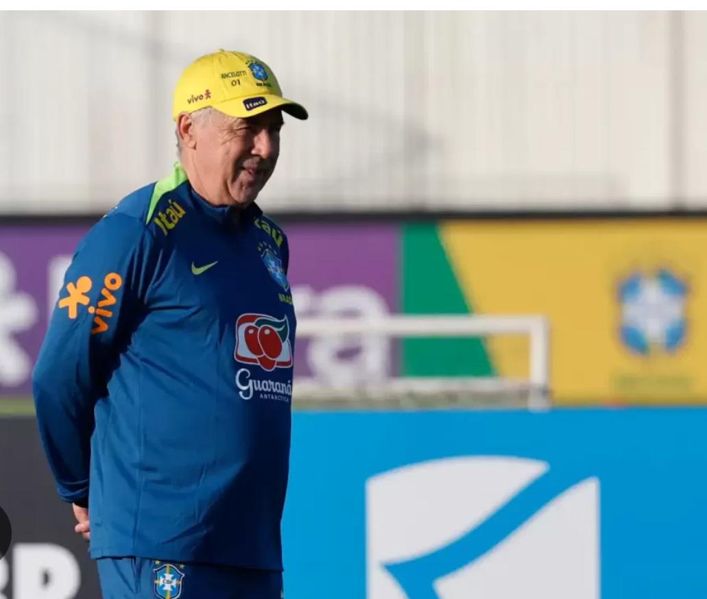 Começa a era Ancelotti na Seleção Brasileira