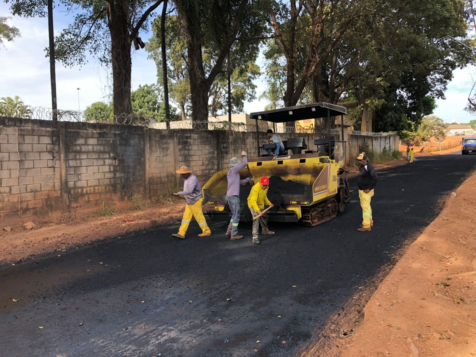 Seinfra conclui obra na Avenida Laurício Pedro Rasmussem nesta segunda