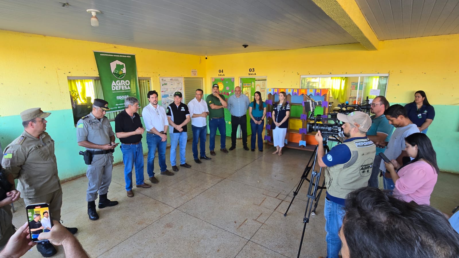 gripe aviária Governo de Goiás