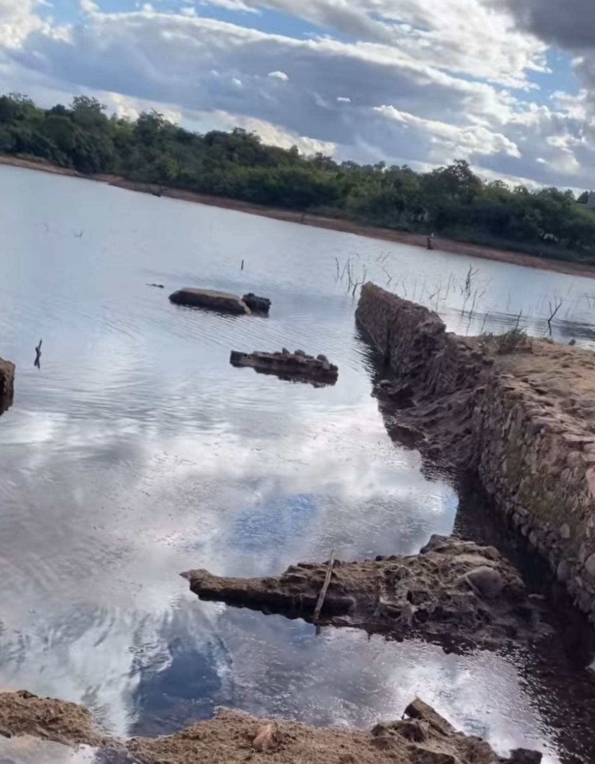 Lago são domingos cemitério