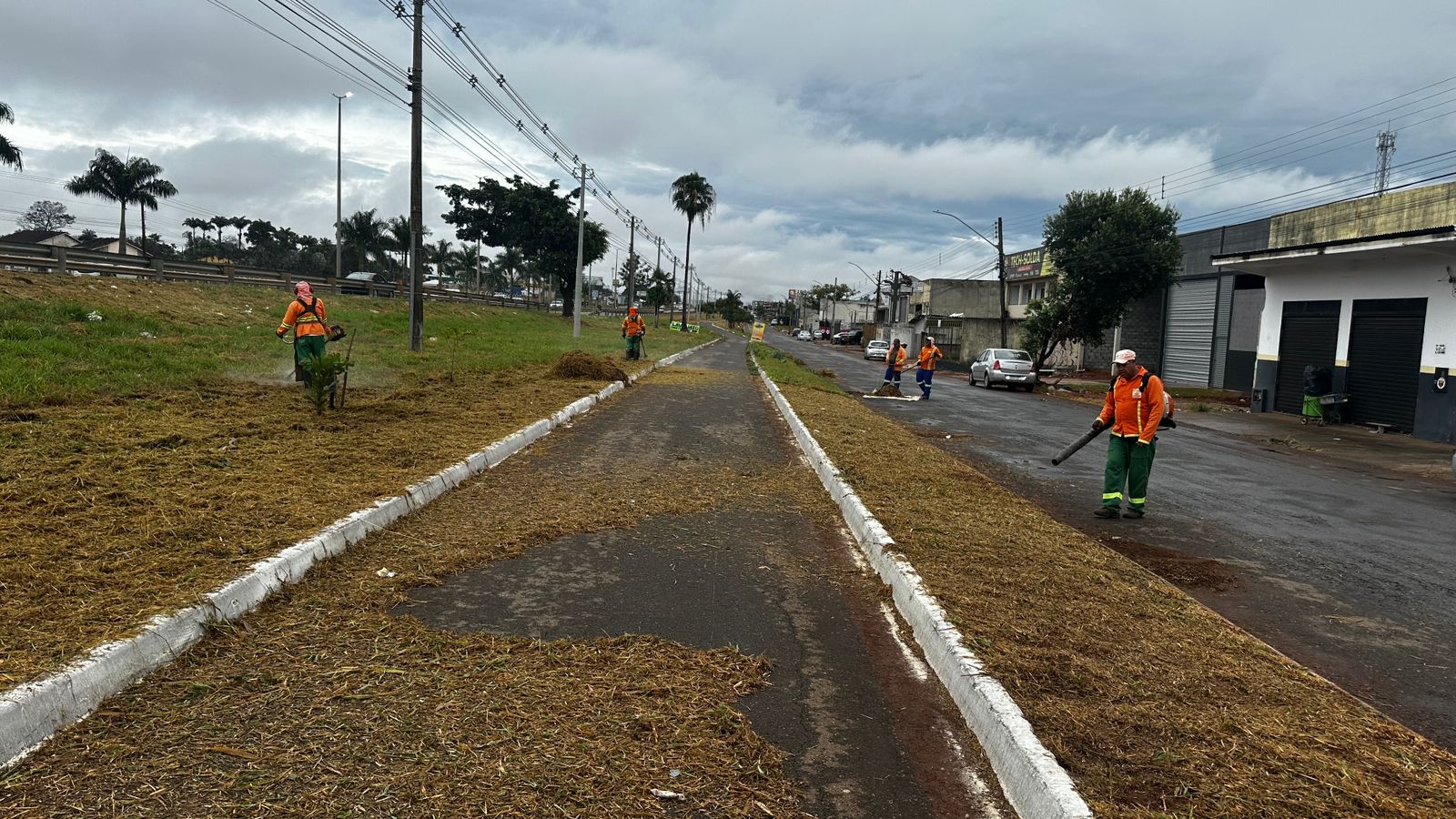Prefeitura de Goiânia melhora estrutura na Rodovia dos Romeiros