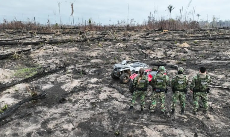 PF lança operação integrada contra incêndios e crimes ambientais