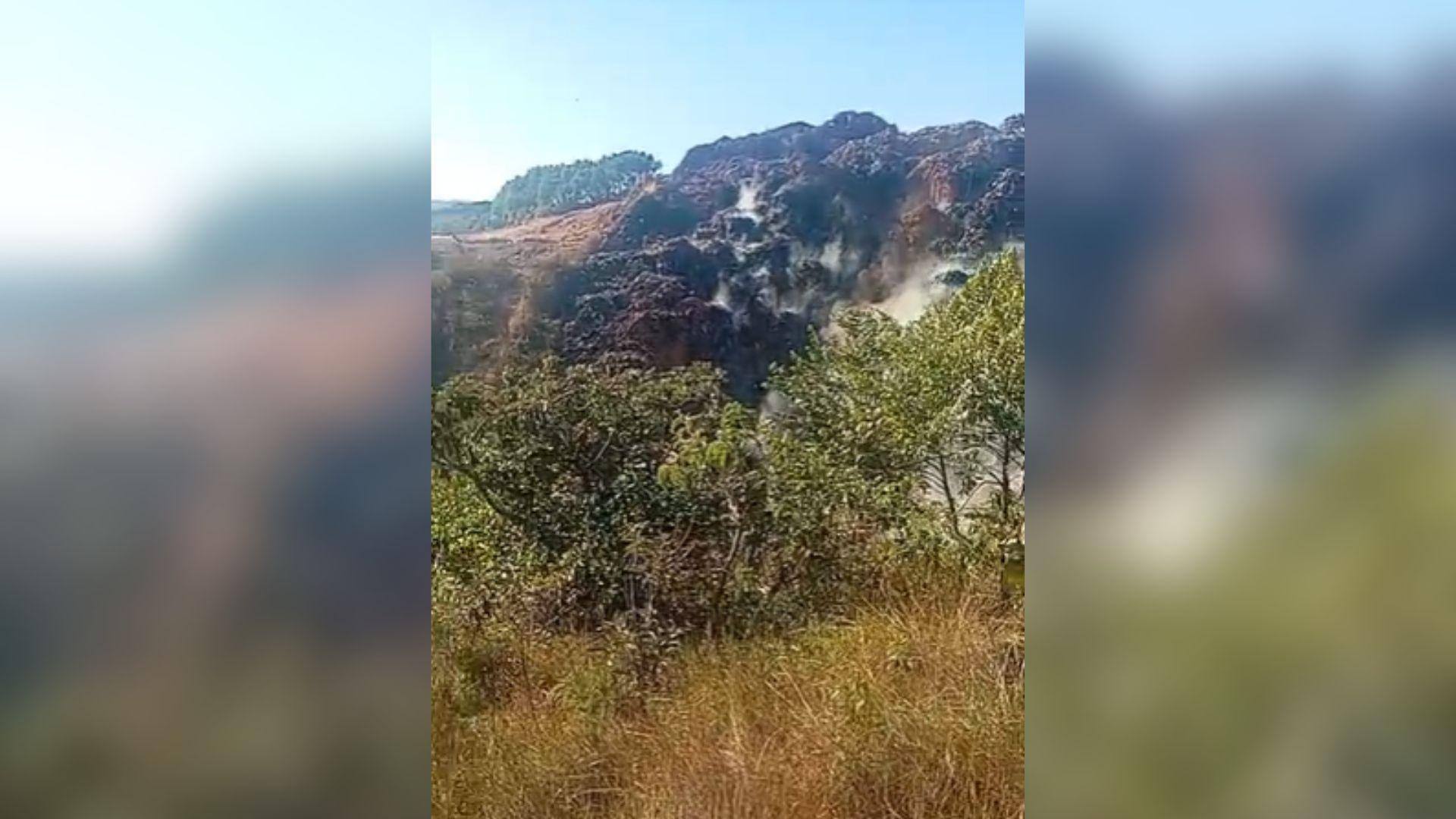 Semad pede embargo do lixão que desabou em Padre Bernardo