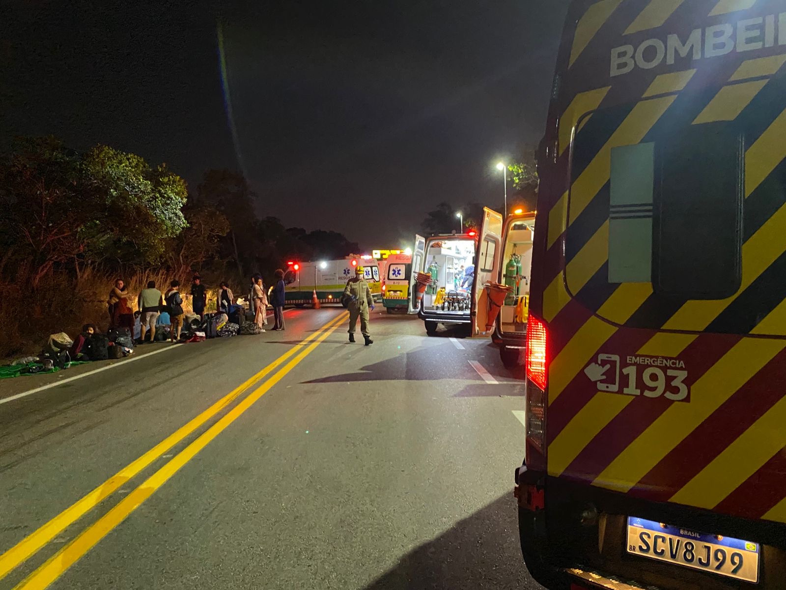 Atendimento a acidente é finalizado na BR-153