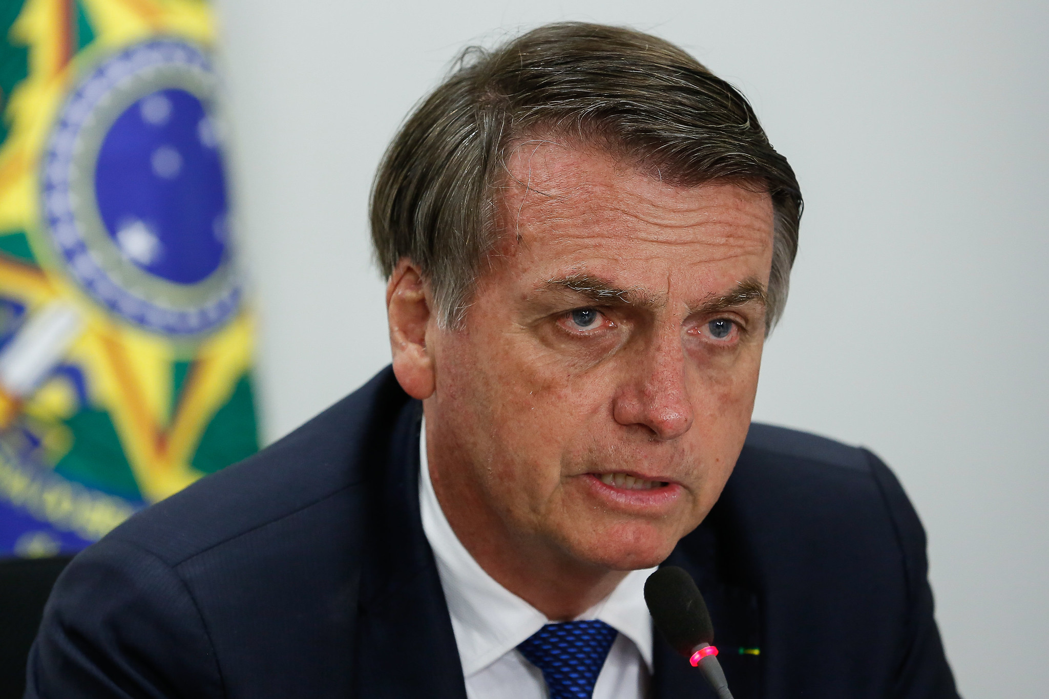 Jair Bolsonaro em reunião com governadores, em maio de 2019 - Carolina Antunes / PR