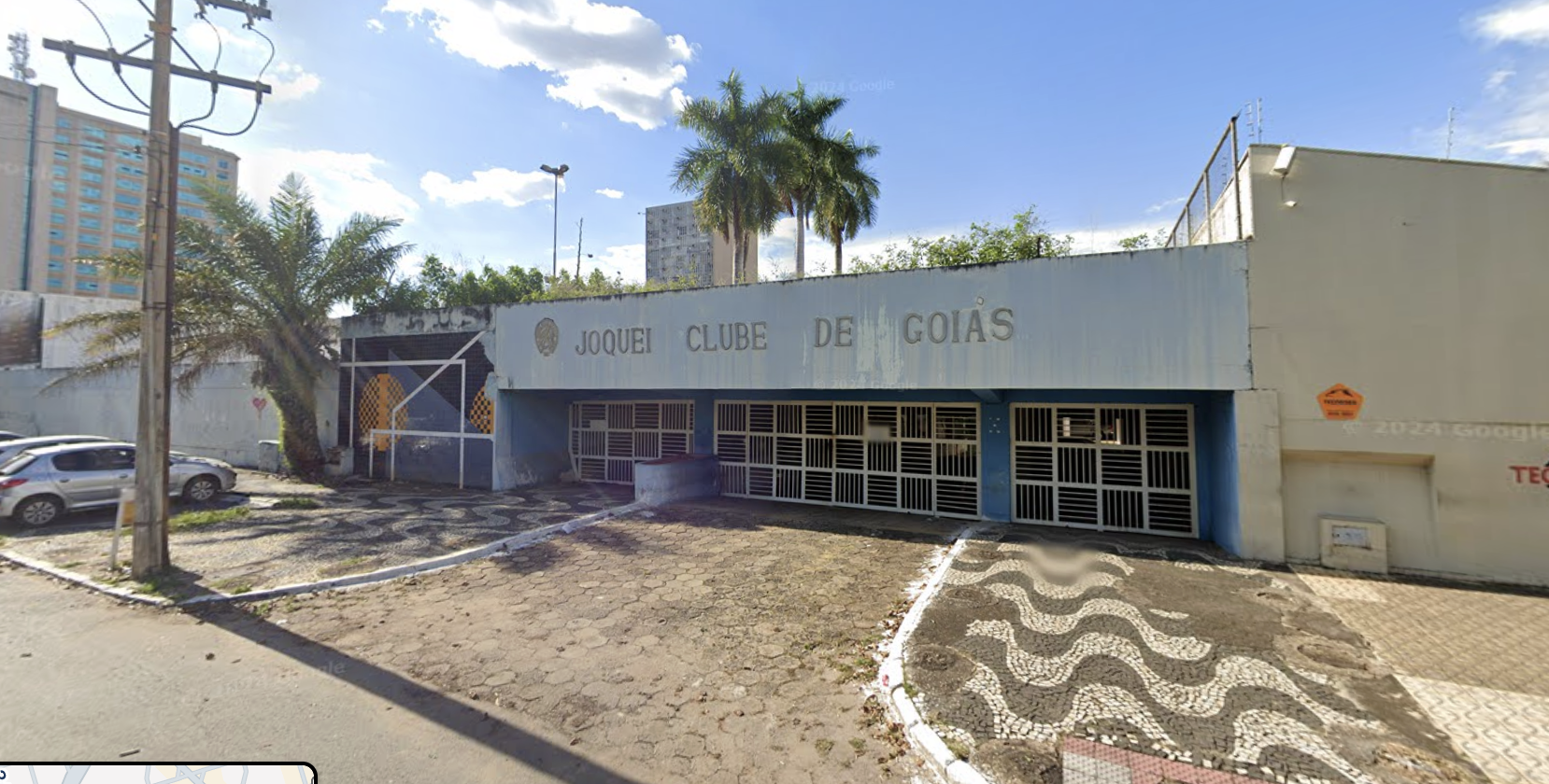 Joquei Clube de Goiânia é desapropriado - Foto Google Street View