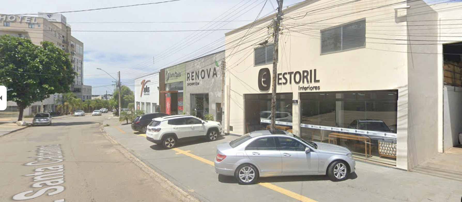 Polo Moveleiro do Jardim Guanabara, em Goiânia - Foto Google Street View