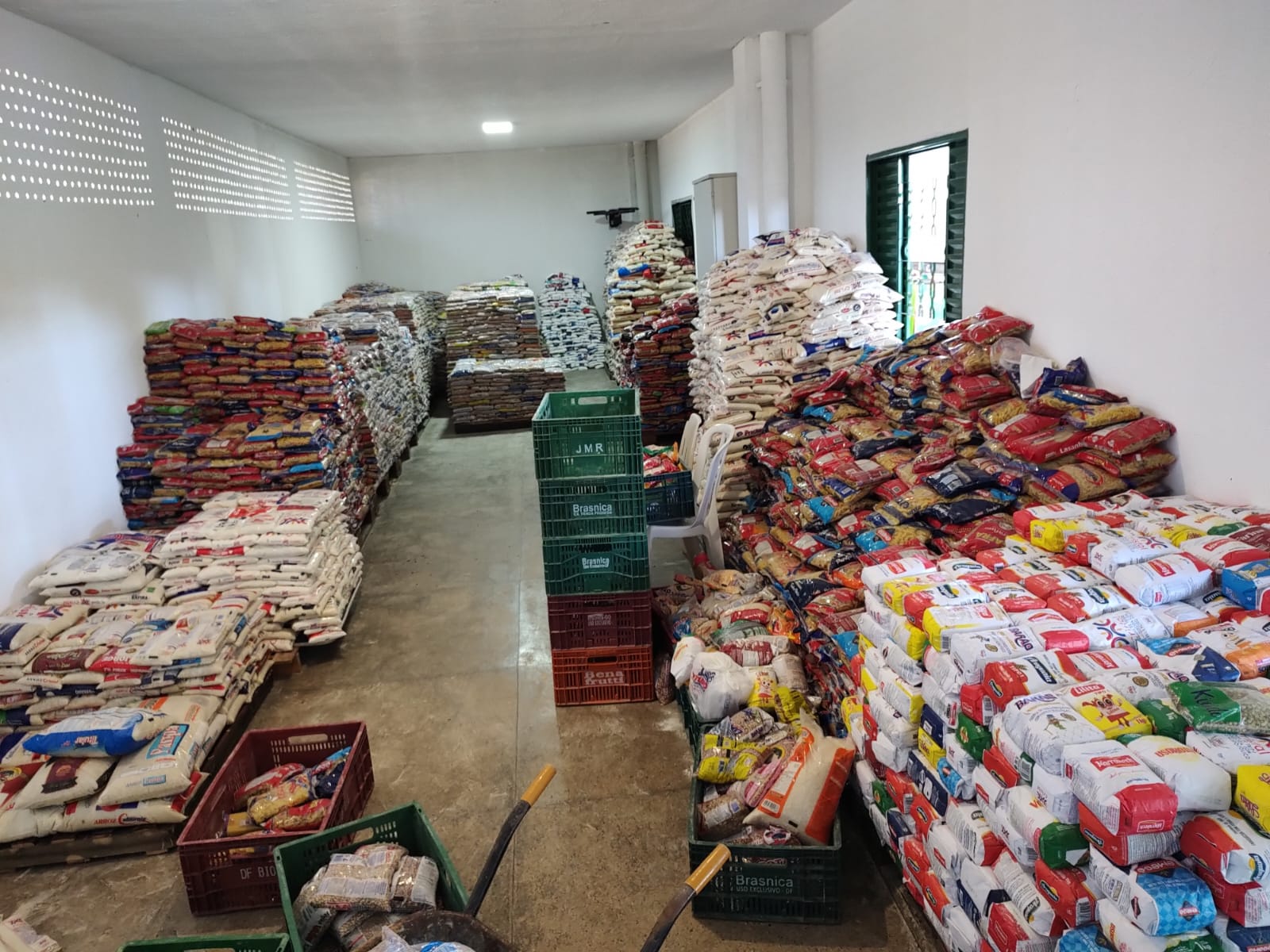 22º Grande Arraial de Goiânia arrecada 100 toneladas de alimentos