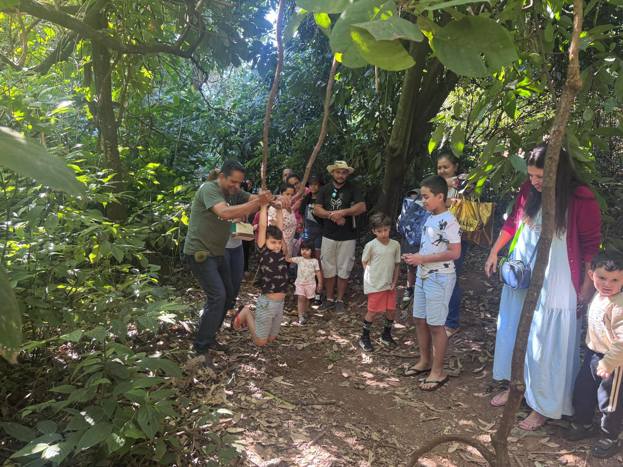 colônia de férias Aventura no Parque
