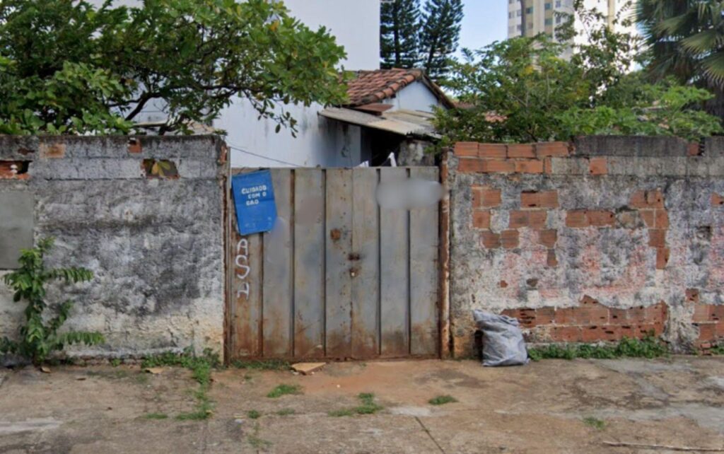 Casa onde aconteceu o ataque do cachorro (Google Maps)
