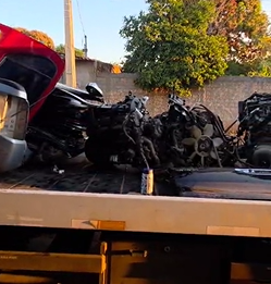 Peças de carros em desmanche