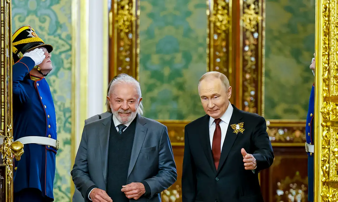 Lula recebe ligação de Putin - Ricardo Stuckert : PR