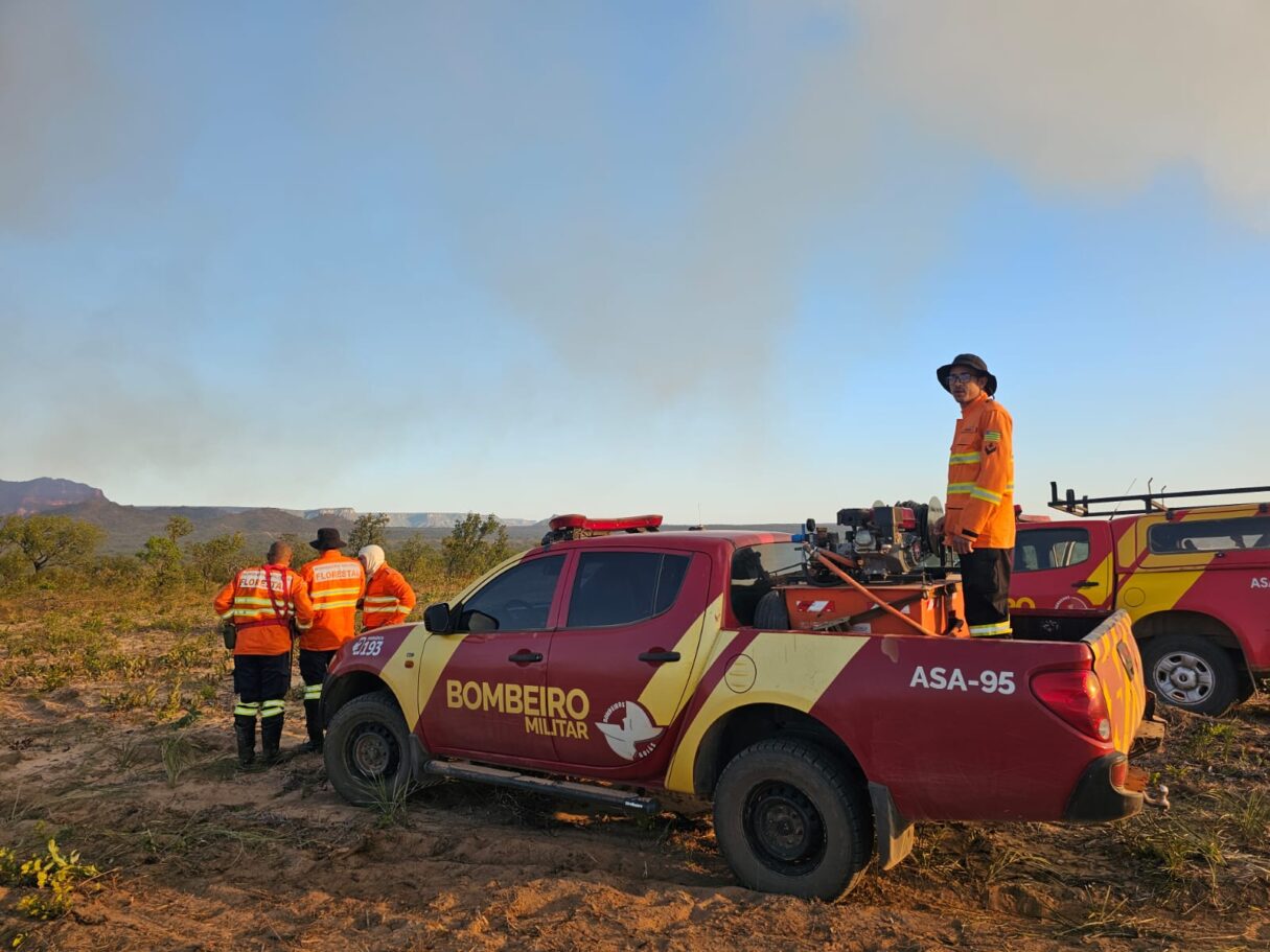 Incêndio Chapada dos Veadeiros