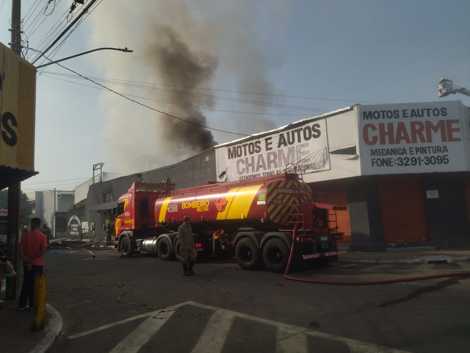 incêndio Campinas