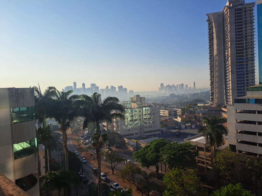 calor e baixa umidade Goiânia