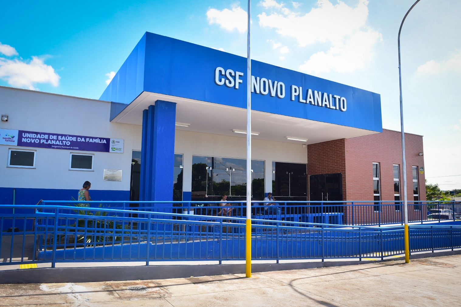 Unidade de saúde da capital com câmera de vigilância instalada - Foto: Divulgação