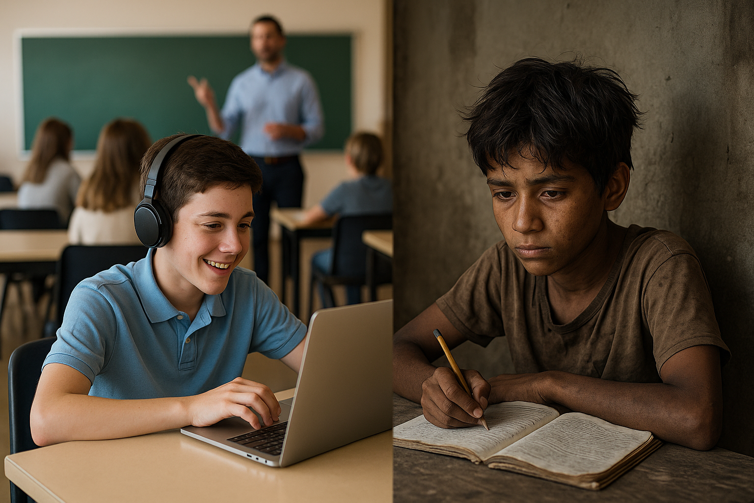 Legenda: 84% dos estudantes brasileiros já usaram ferramentas de IA, mas só 32% receberam orientação sobre uso responsável, apontam pesquisas Fundação Itaú e TIC Educação Fotos: André Saddi